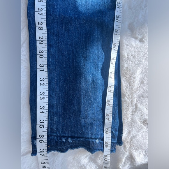 True Religion Boyfriend Patch Low Rise Jeans Size 24 - Picture 10 of 10